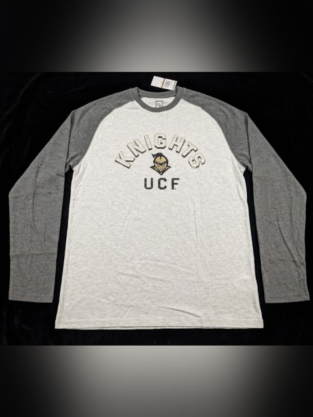 Pro Edge Men's UCF Knights Long-Sleeve Shirt Gray/Charcoal New Size XL